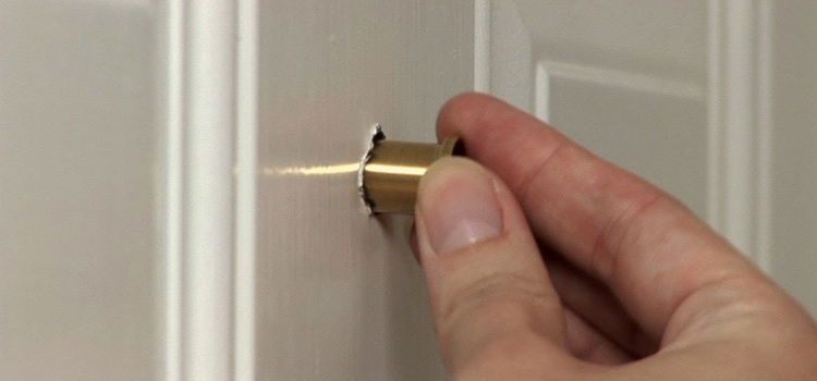peephole door repair in Tallahassee